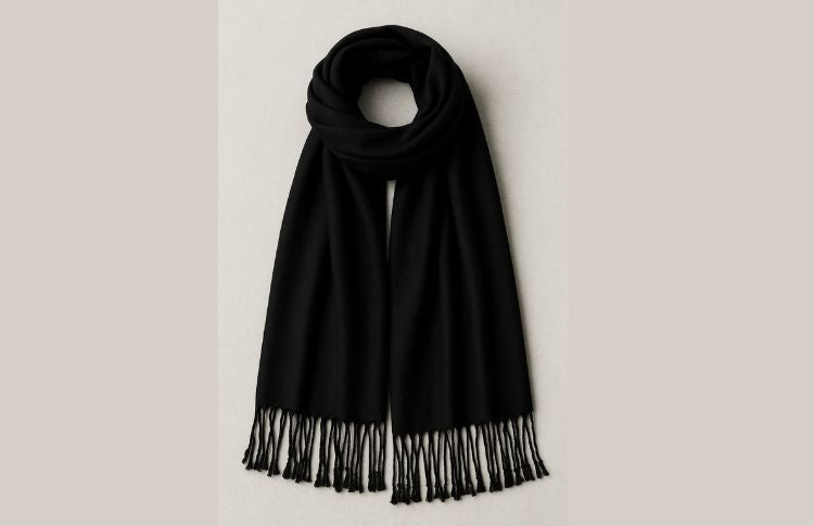 Black Pashmina Scarves Are Perfect for Every Look