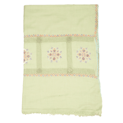 Embroidered Pashmina Stole - Spruce Stone
