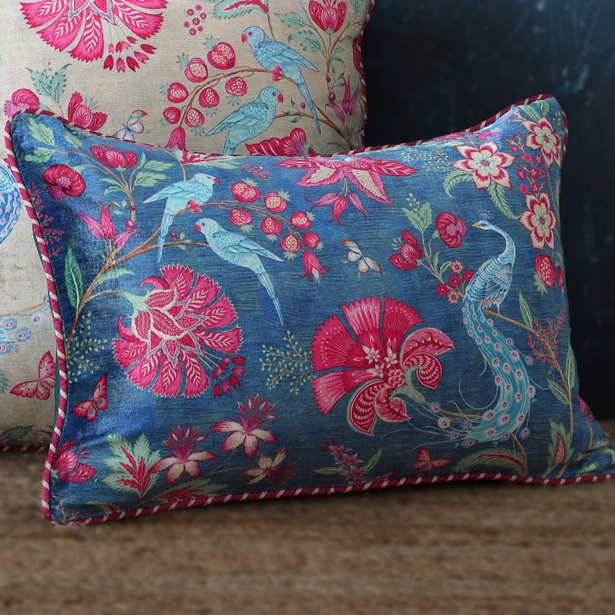 Designer Cushion Cover Slim - Blue