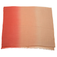 Ombre Pashmina Shawl - Burned Orange
