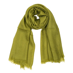 Plain Pashmina Stole - Dark Olive