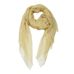 Sheer Pashmina Stole - Lemon Meringue