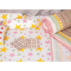 Baby Quilts Set - Multi Star ( set of 6 )