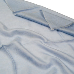 Plain Pashmina Stole - Cadet Grey
