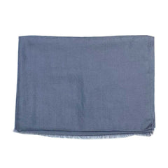 Plain Pashmina Stole - Lava Grey