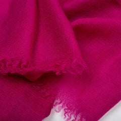 Plain Pashmina Stole - Magenta