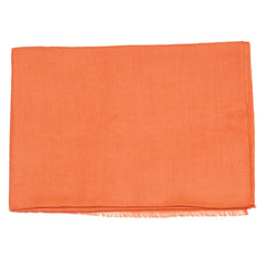 Plain Pashmina Stole - Orange