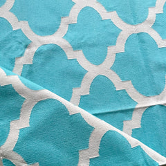 Cotton Floor Rugs - Aqua (Made to Order)