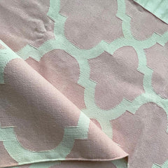 Cotton Floor Rugs - Baby Pink (Made to Order)