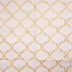 Area Rugs - Cream & Metallic Bronze
