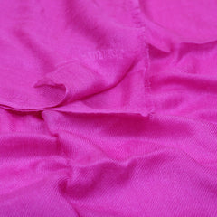Sheer Plain Pashmina Stole - Magenta