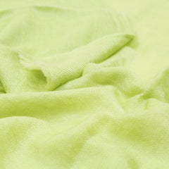 Sheer Plain Pashmina Stole - Spring Sprout