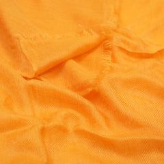 Sheer Plain Pashmina Stole - Orange