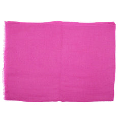 Sheer Plain Pashmina Stole - Magenta