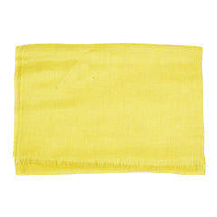 Sheer Plain Pashmina Stole - Lotus Yellow
