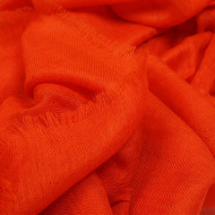 Sheer Pashmina Stole - Torii Red